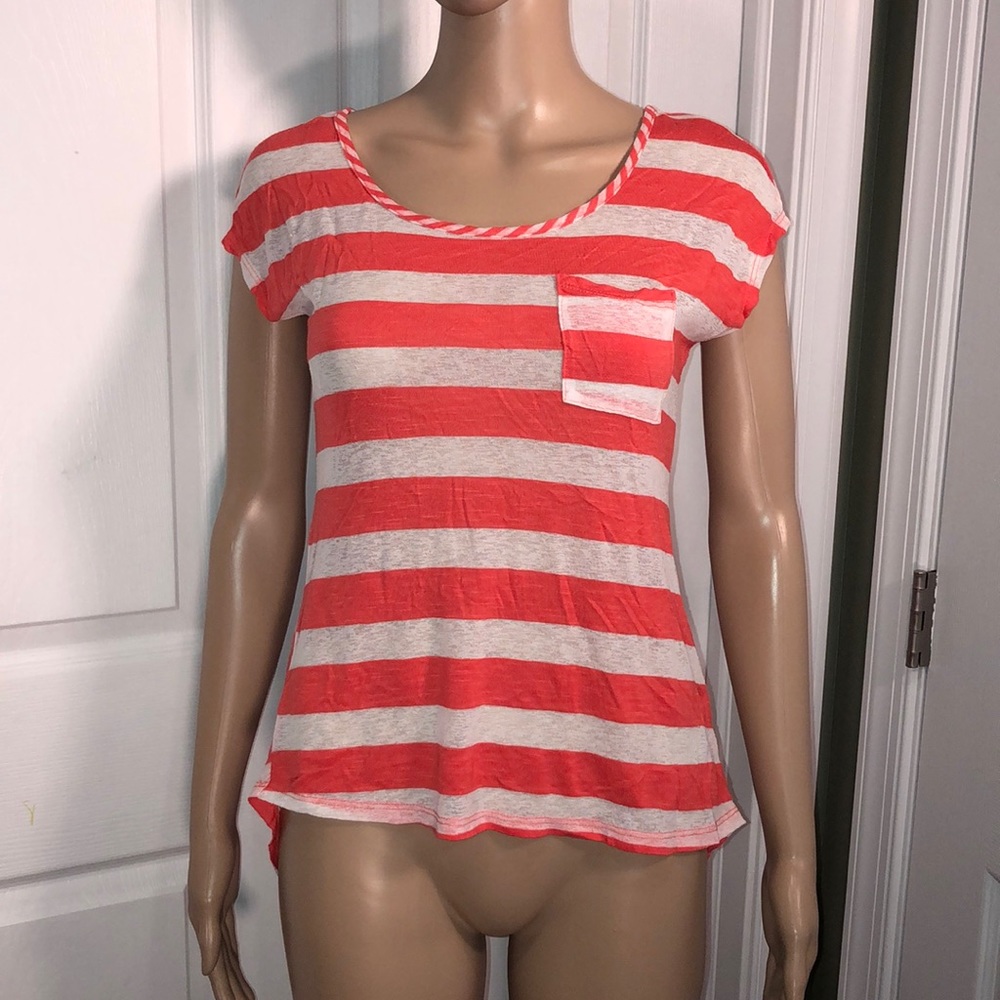 JW (JW Style) Pink & White Top Small